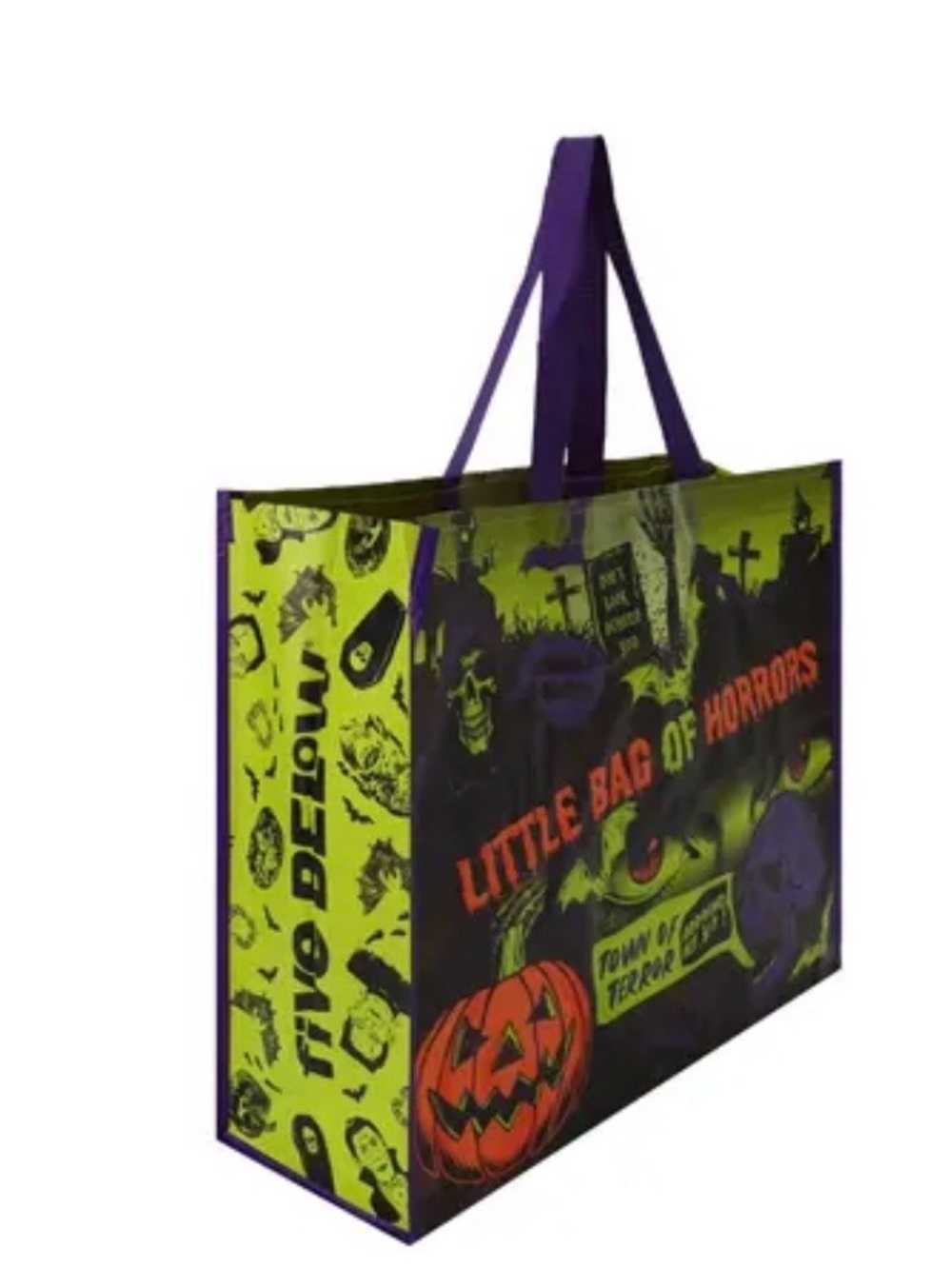 Halloween 'Little Bag of Horrors' Trick-or-Treat Tote - Picture 2 of 4